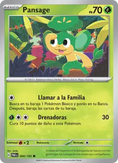 Pansage, Brecha Paradójica 004