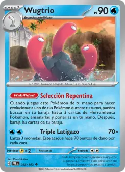 Wugtrio, Brecha Paradójica 053