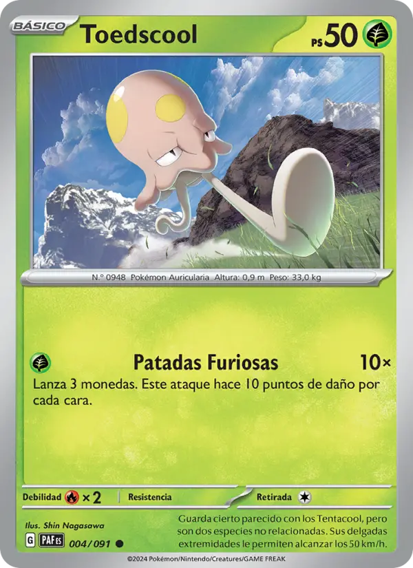 Toedscool, Destinos de Paldea 004