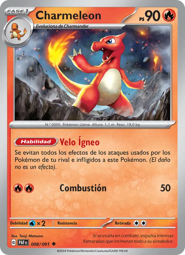 Charmeleon, Destinos de Paldea 008