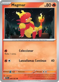 Magmar, Destinos de Paldea 009