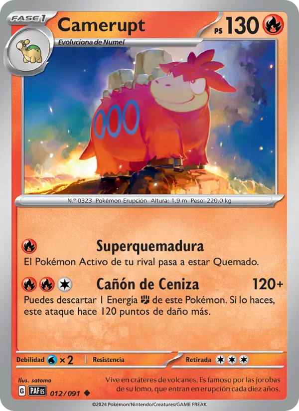 Camerupt, Destinos de Paldea 012