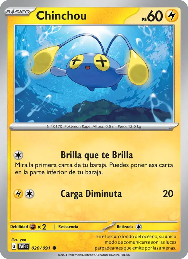 Chinchou, Destinos de Paldea 020