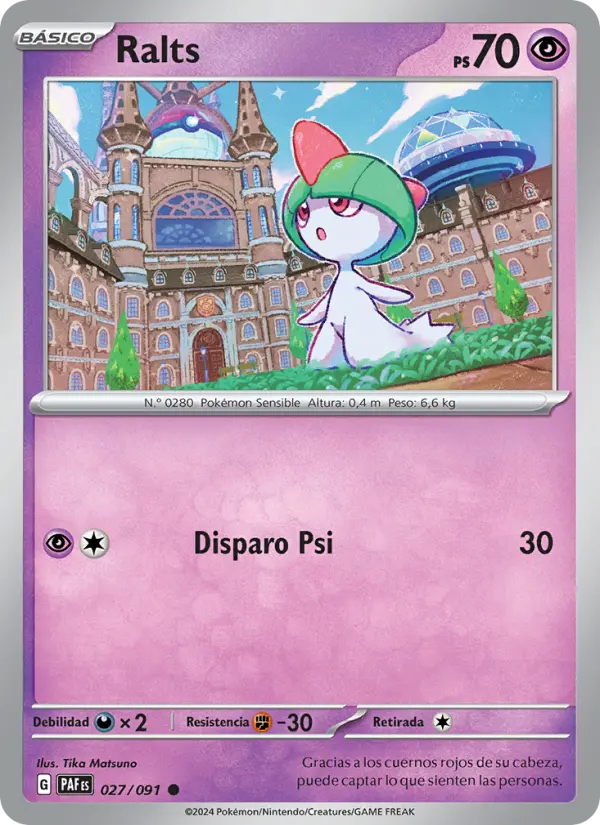 Ralts, Destinos de Paldea 027