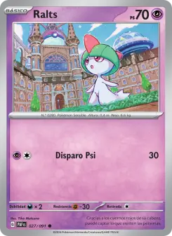 Ralts, Destinos de Paldea 027