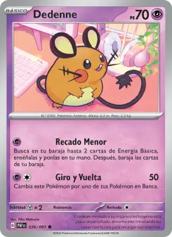 Dedenne, Destinos de Paldea 036