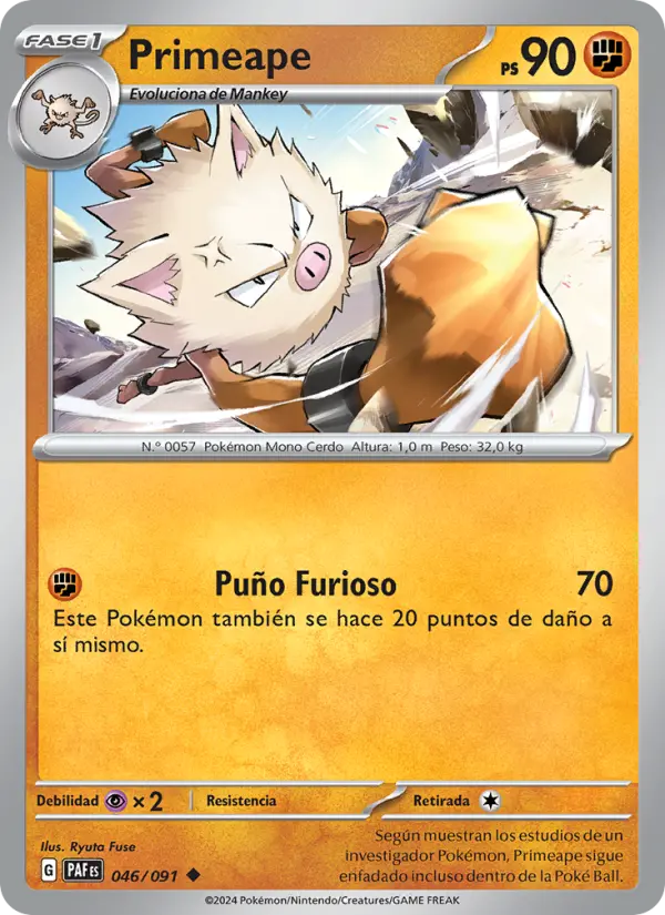 Primeape, Destinos de Paldea 046