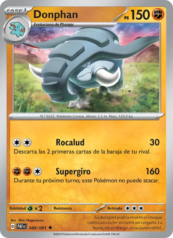 Donphan, Destinos de Paldea 049