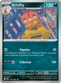 Scrafty, Destinos de Paldea 061