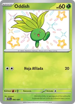 Oddish, Destinos de Paldea 092