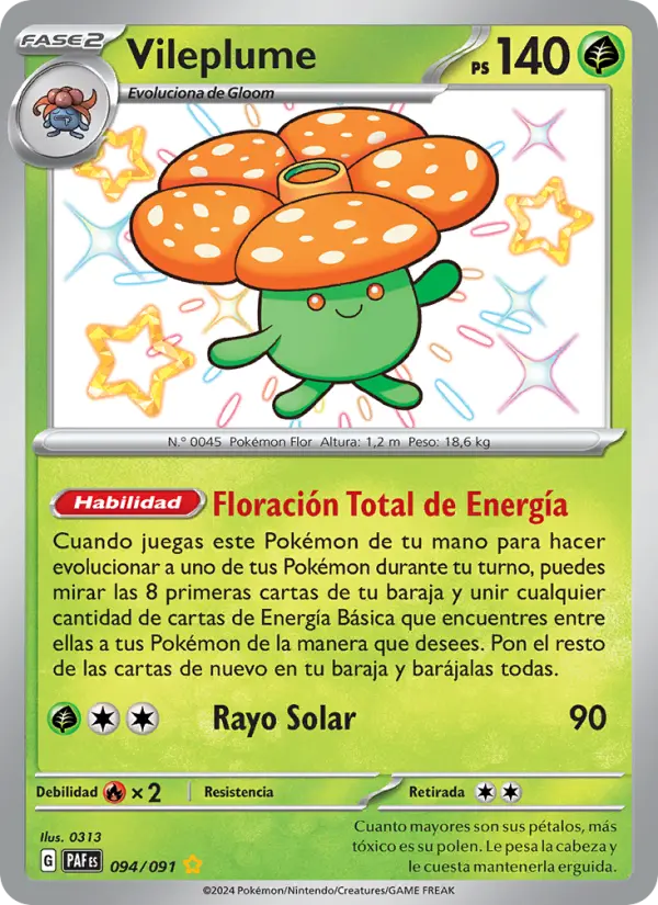 Vileplume, Destinos de Paldea 094