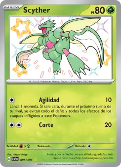 Scyther, Destinos de Paldea 095