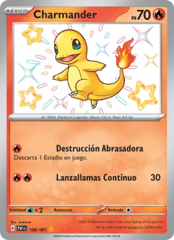 Charmander, Destinos de Paldea 109