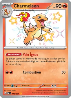 Charmeleon, Destinos de Paldea 110