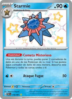 Starmie, Destinos de Paldea 119