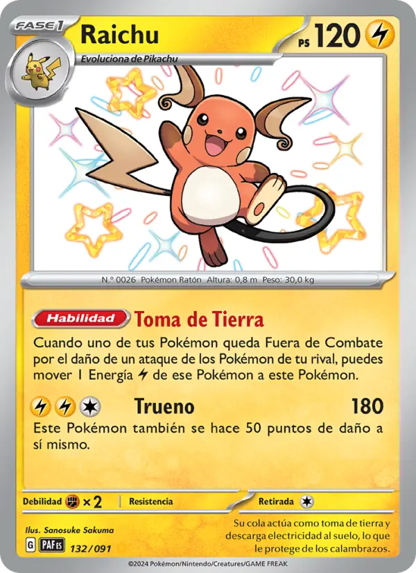 Raichu, Destinos de Paldea 132