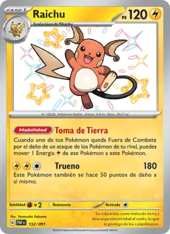 Raichu, Destinos de Paldea 132