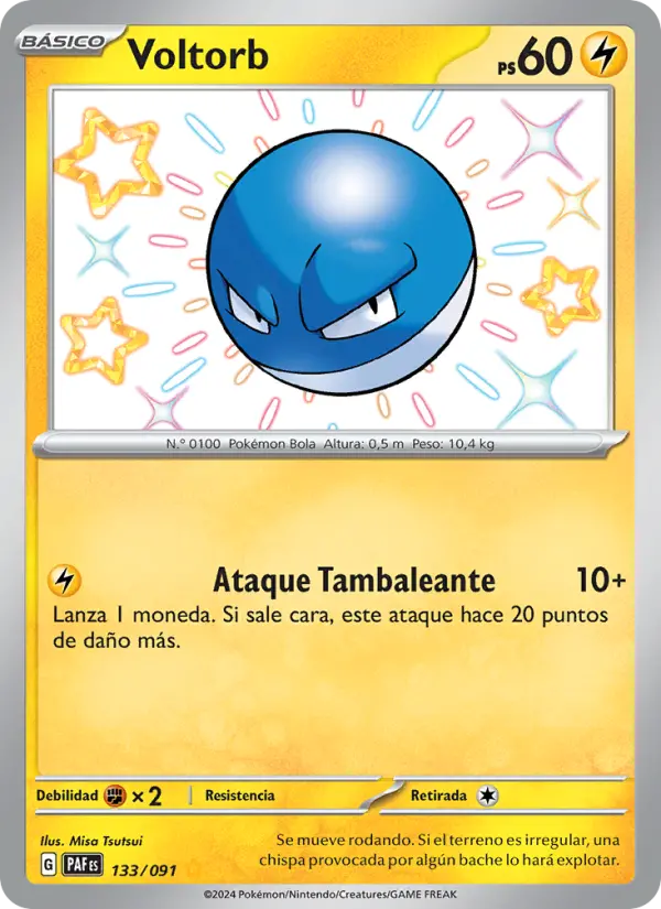 Voltorb, Destinos de Paldea 133