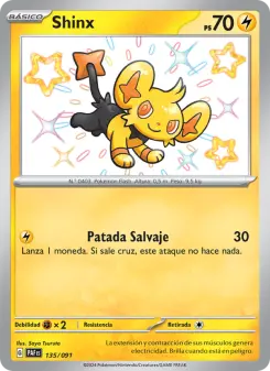 Shinx, Destinos de Paldea 135