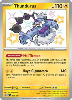 Thundurus, Destinos de Paldea 139