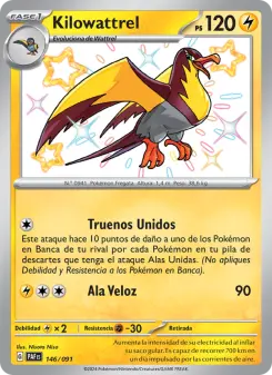 Kilowattrel, Destinos de Paldea 146