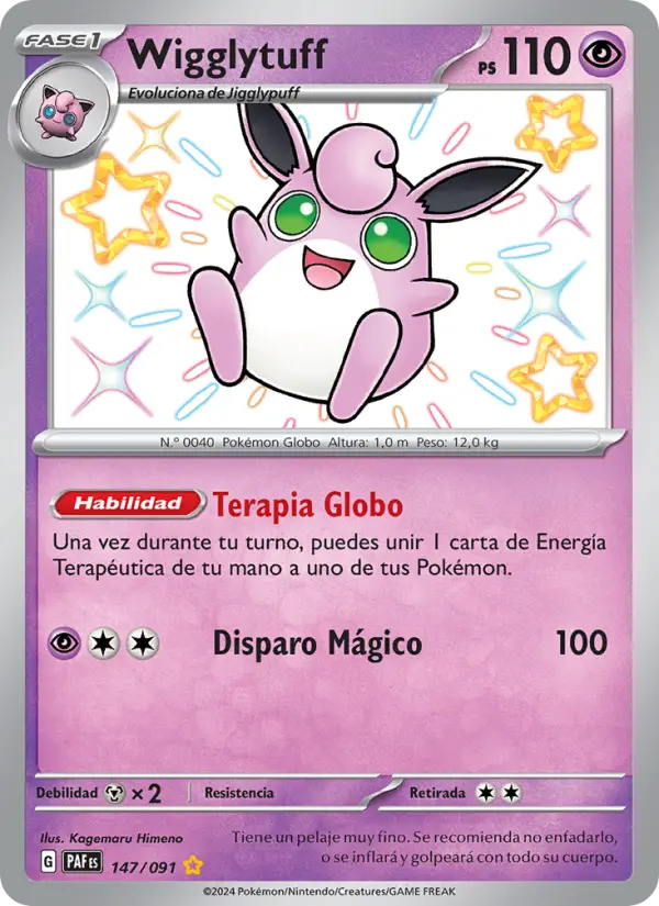 Wigglytuff, Destinos de Paldea 147