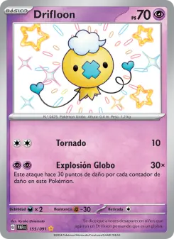 Drifloon, Destinos de Paldea 155