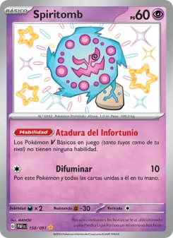Spiritomb, Destinos de Paldea 158