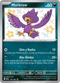 Murkrow, Destinos de Paldea 181