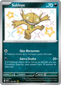 Sableye, Destinos de Paldea 184