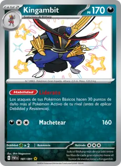 Kingambit, Destinos de Paldea 187