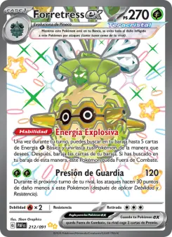 Forretress ex, Destinos de Paldea 212