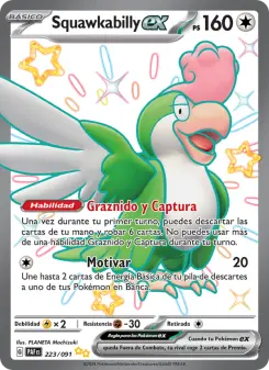 Squawkabilly ex, Destinos de Paldea 223