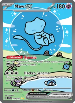 Mew ex, Destinos de Paldea 232