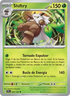 Shiftry, Fuerzas Temporales 005