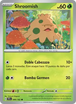 Shroomish, Fuerzas Temporales 006