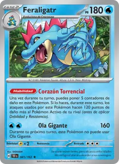 Feraligatr, Fuerzas Temporales 041