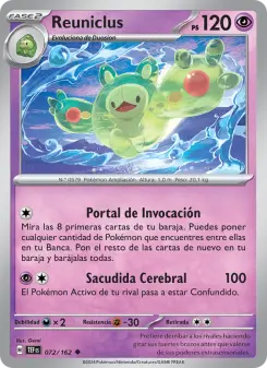 Reuniclus, Fuerzas Temporales 072