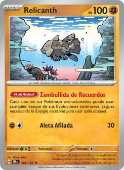 Relicanth, Fuerzas Temporales 084