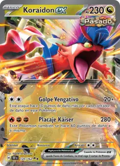 Koraidon ex, Fuerzas Temporales 120