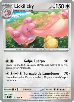 Lickilicky, Fuerzas Temporales 125