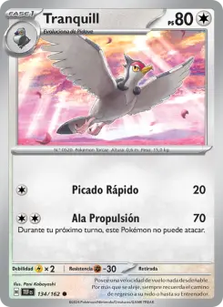 Tranquill, Fuerzas Temporales 134