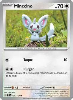 Minccino, Fuerzas Temporales 136