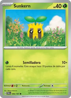 Sunkern, Mascarada Crepuscular 006