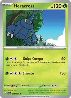 Heracross, Mascarada Crepuscular 008