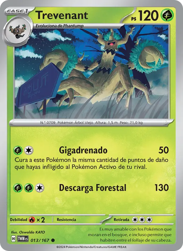 Trevenant, Mascarada Crepuscular 013
