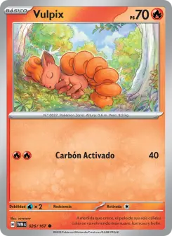 Vulpix, Mascarada Crepuscular 026