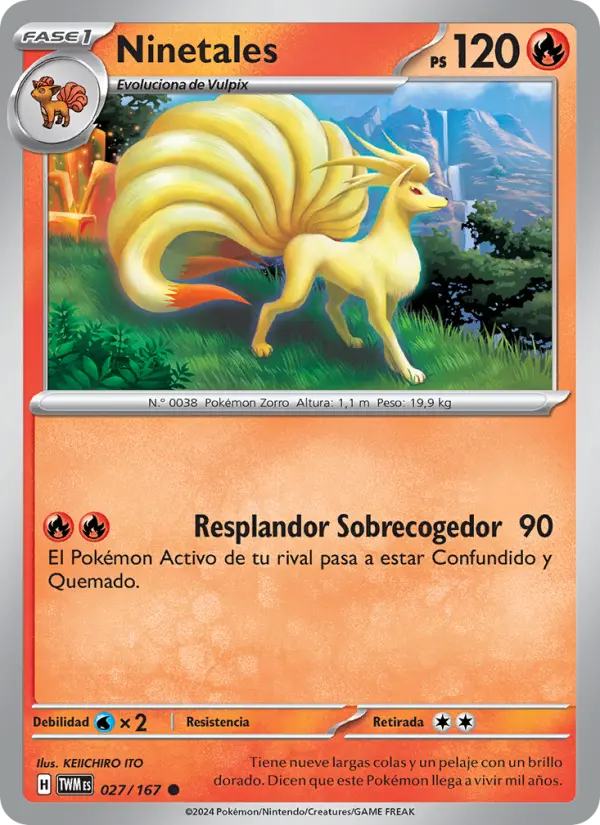 Ninetales, Mascarada Crepuscular 027
