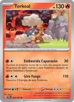 Torkoal, Mascarada Crepuscular 030