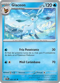 Glaceon, Mascarada Crepuscular 054